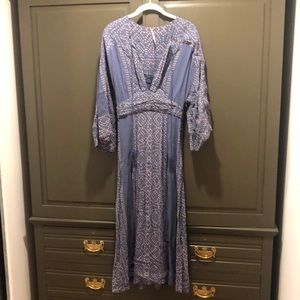 Free People size 6 Blue Dress